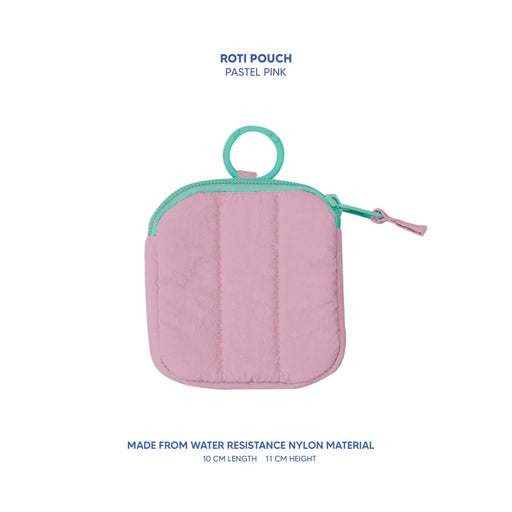 Roti Pouch - Pastel Pink