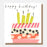 Greeting Card - Washi Bday Tape Cake Candles