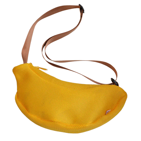 Sandwich Mesh Shoulder Bag / Banana