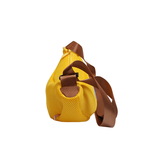 Sandwich Mesh Shoulder Bag / Banana