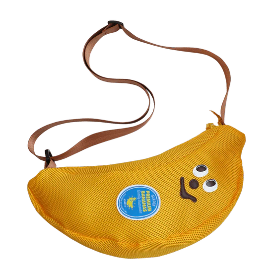 Sandwich Mesh Shoulder Bag / Banana