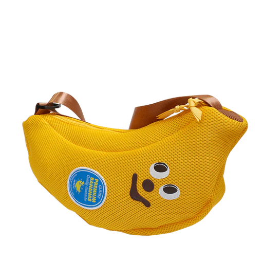 Sandwich Mesh Shoulder Bag / Banana