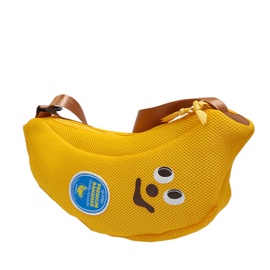 Sandwich Mesh Shoulder Bag / Banana