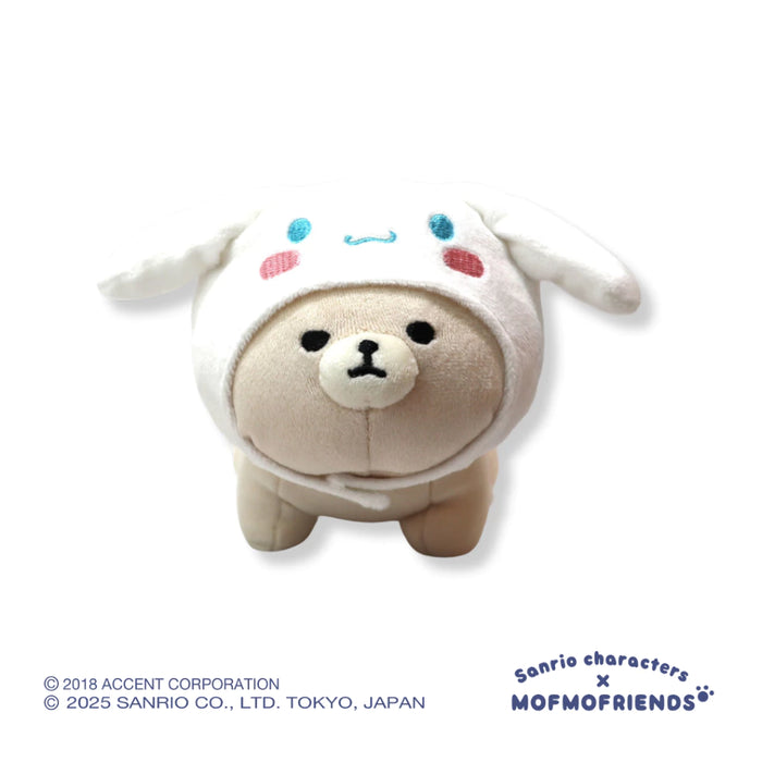 [Sanrio X MOFMOFriends] Cinnamoroll Netherland Dwarf Rabbit Plush (Small)