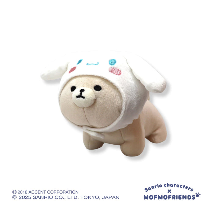 [Sanrio X MOFMOFriends] Cinnamoroll Netherland Dwarf Rabbit Plush (Small)
