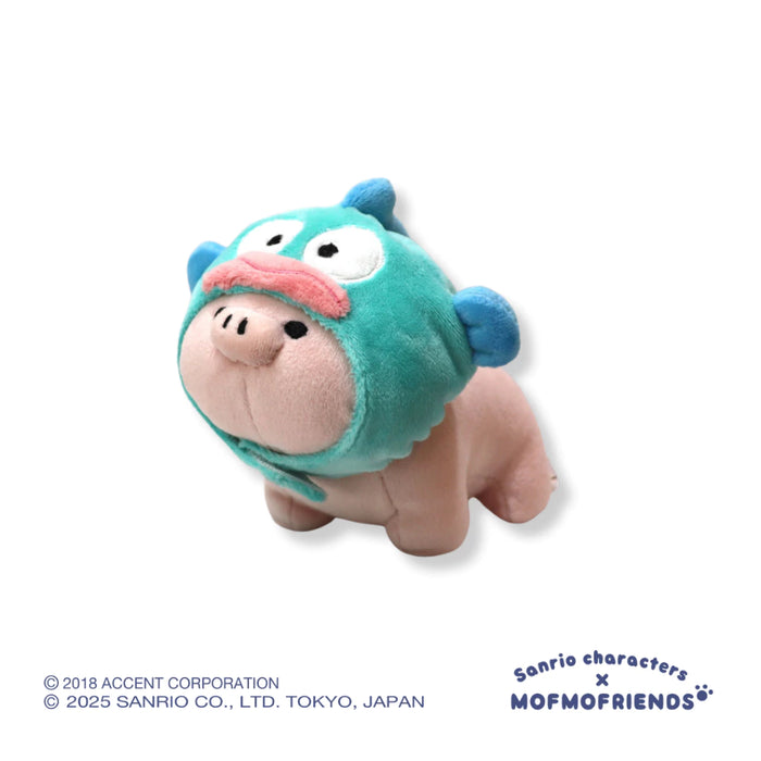 [Sanrio X MOFMOFriends] Hangyodon Micro Pig Plush (Small)