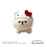 [Sanrio X MOFMOFriends] Hello Kitty Bichon Frise Plush (Medium)