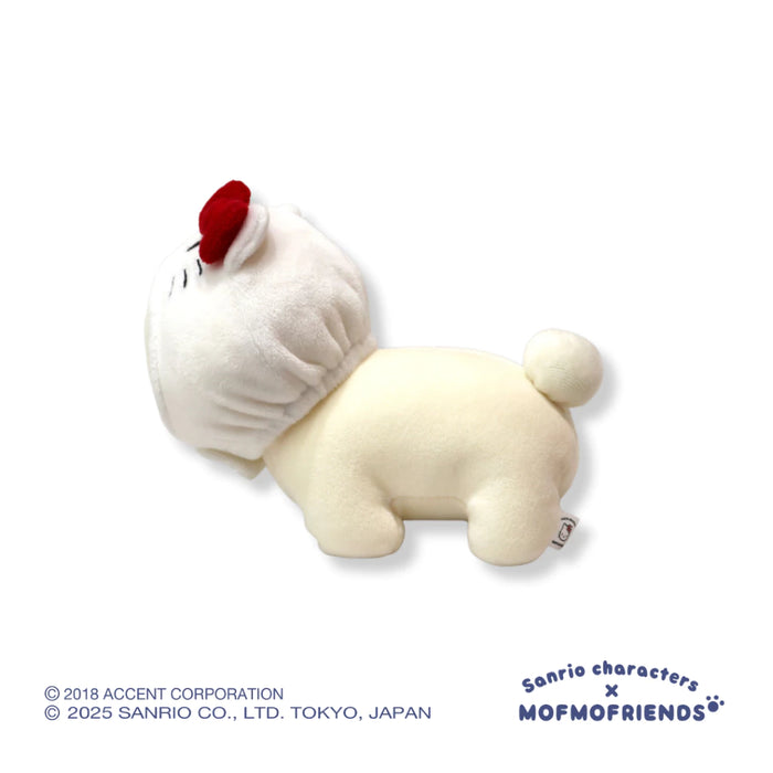 [Sanrio X MOFMOFriends] Hello Kitty Bichon Frise Plush (Small)