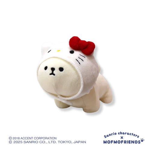 [Sanrio X MOFMOFriends] Hello Kitty Bichon Frise Plush (Small)