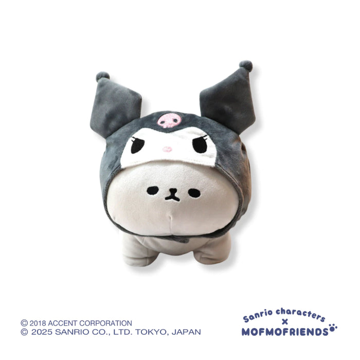 [Sanrio X MOFMOFriends] Kuromi British Shorthair Plush (Medium)