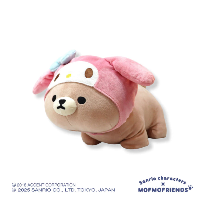 [Sanrio X MOFMOFriends] My Melody Bear Plush (Medium)