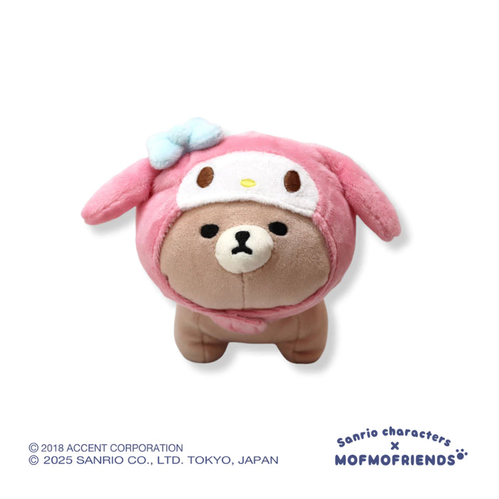 [Sanrio X MOFMOFriends] My Melody Bear Plush (Small)