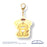[Sanrio X MOFMOFriends] Nakayoshi Aurora Acrylic Charm - Pompomurin Tiger