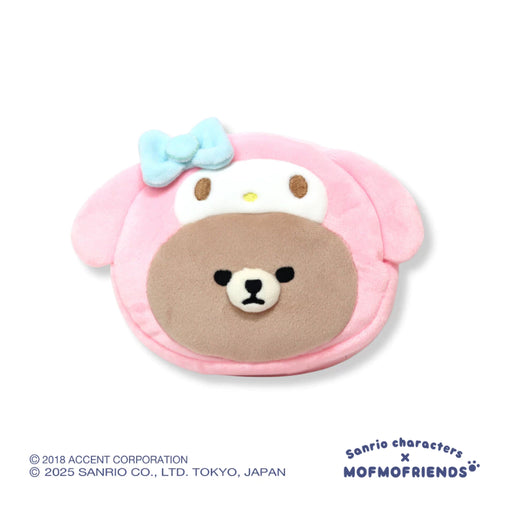 [Sanrio X MOFMOFriends] Nakayoshi Face Pouch - My Melody Bear