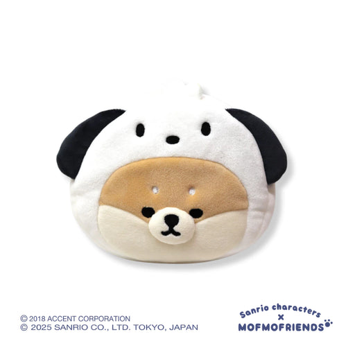 [Sanrio X MOFMOFriends] Nakayoshi Face Pouch - Pochacco Shiba Inu