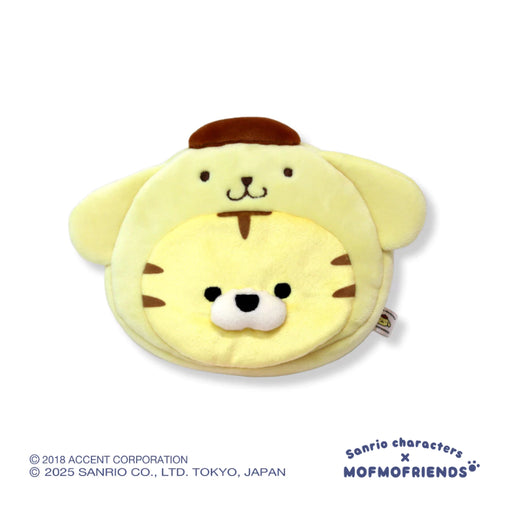 [Sanrio X MOFMOFriends] Nakayoshi Face Pouch - Pompomurin Tiger
