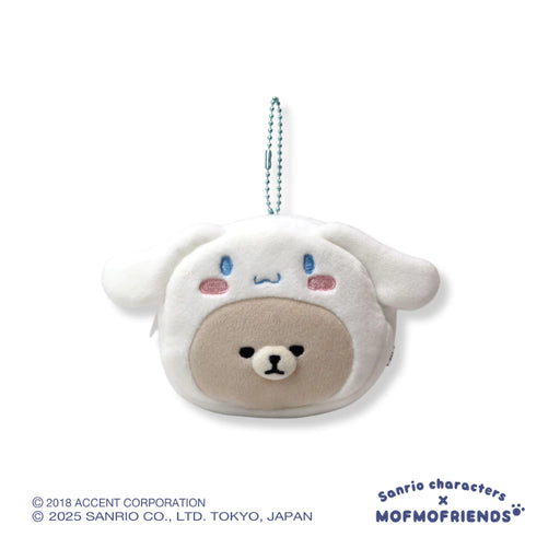 [Sanrio X MOFMOFriends] Nakayoshi Mini Pouch Charm - Cinnamoroll Netherland Dwarf Rabbit