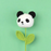Crochet Flower - Panda