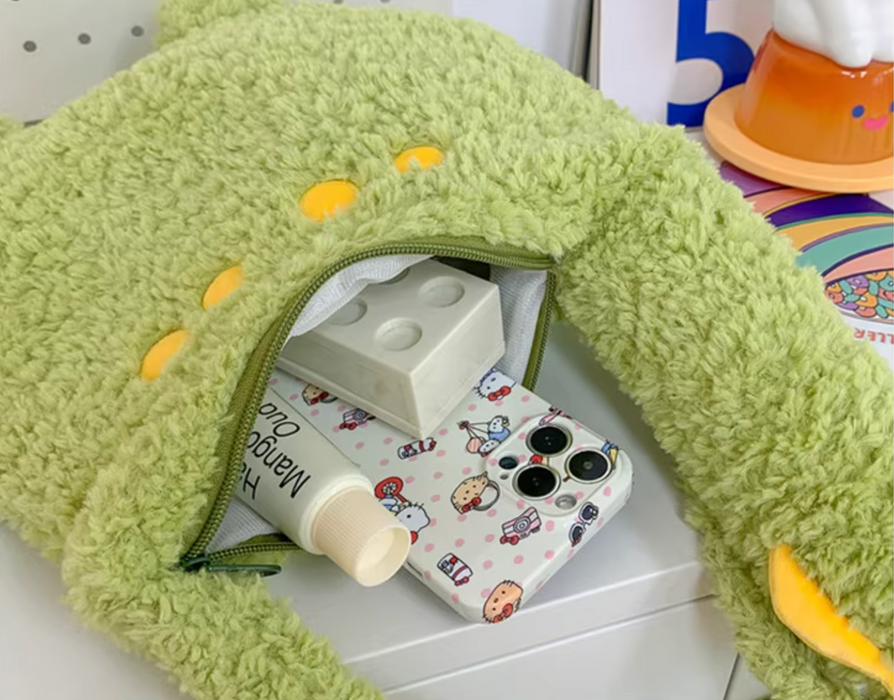 Sling Bag - Green Dinosaur