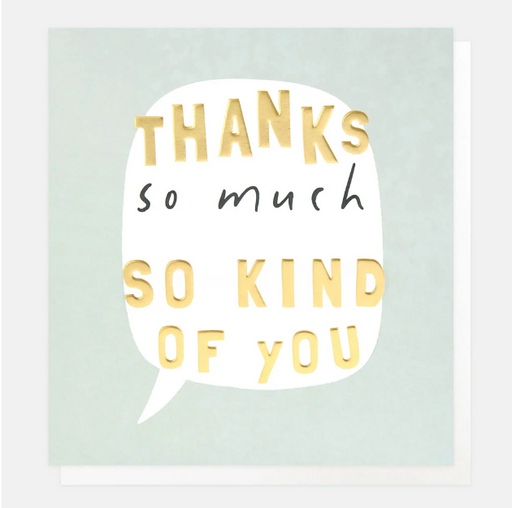 Greeting Card - Thank You So Much So Kind