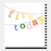 Greeting Card - Five Today Bunting