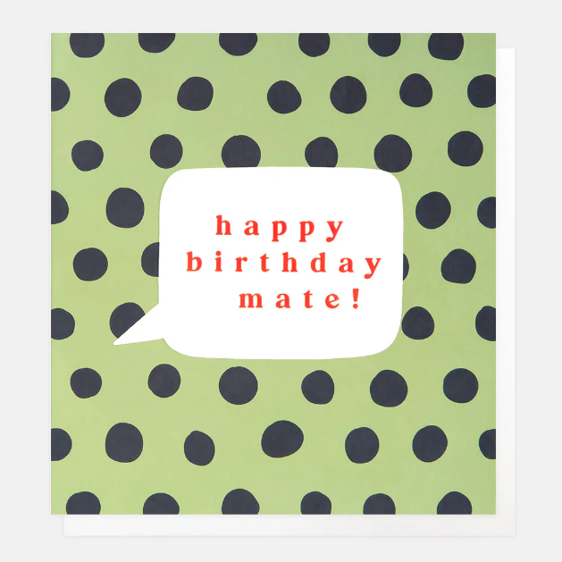 Greeting Card - Lots of Love Birthday Mate