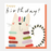 Greeting Card - Playtime Birthday Cat With Stripes