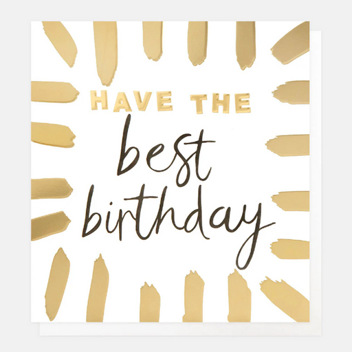 Greeting Card - Born 2 Shine Have Best Bday