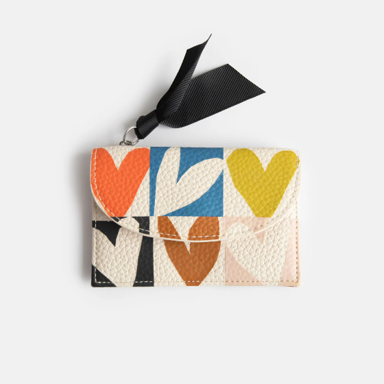 Cardholder Coin Multi Hearts