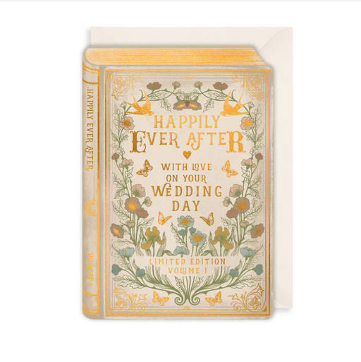 Greeting Card - Happily Ever After Wedding Book