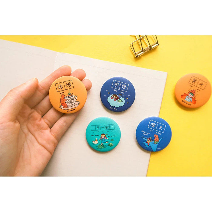 Set of 5 | Dream Chaser Button Badges Collection 2