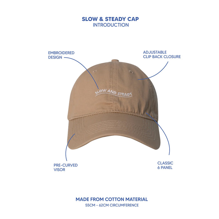 Slow & Steady Cap - Brown