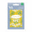 Small Pack 8 Cards Yellow Floral