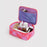 Baggu Small Cosmetic Case - Pink Star Plaid