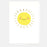 Greeting Card - Blank Smiley Sushine