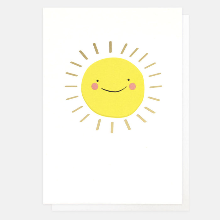 Greeting Card - Blank Smiley Sushine
