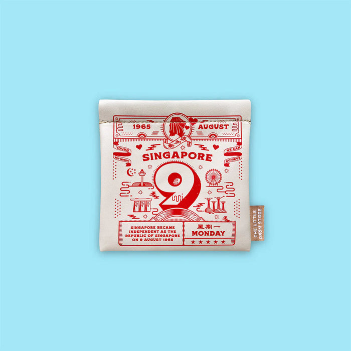 Snap Pouch - Calendar (Red)