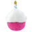 Palm Pals Small Plush - Sparkle Birthday Cupcake