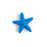 Starfish Metalic Blue Brooch