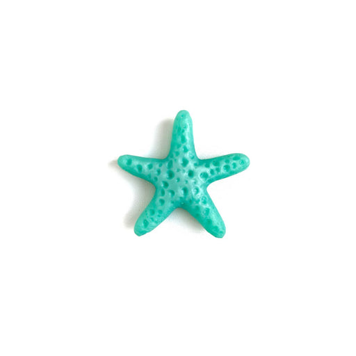 Starfish Metalic Mint Brooch