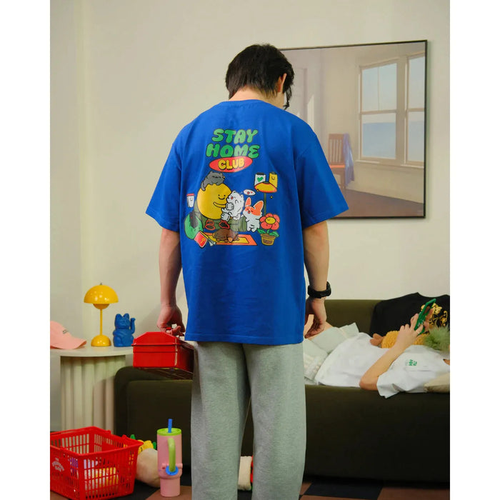 Stay Home Club Tee - Black L