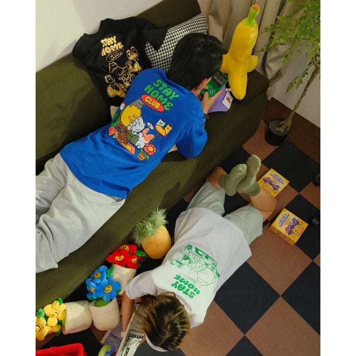 Stay Home Club Tee - Black XL