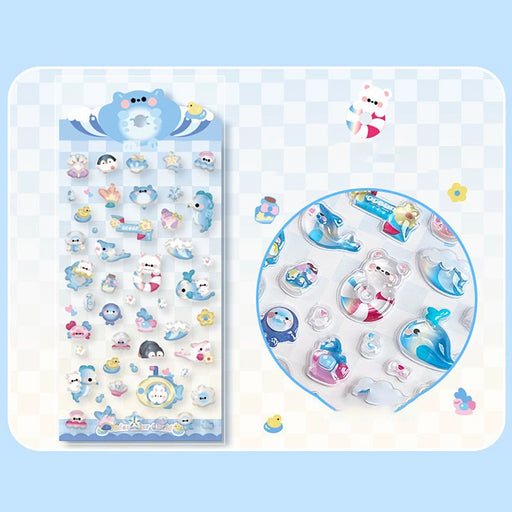 Sticker 3D - Underwater World