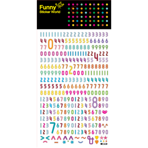 Sticker - Beverly Hills Type-Number