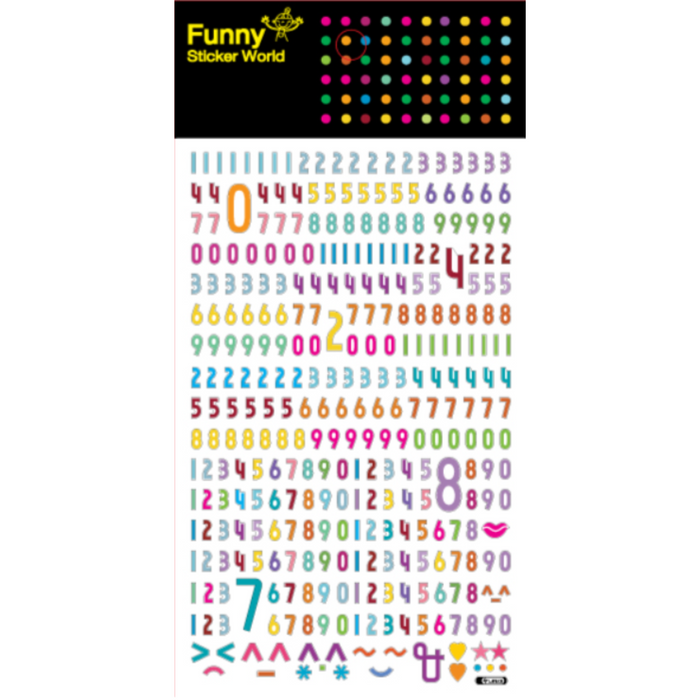 Sticker - Beverly Hills Type-Number