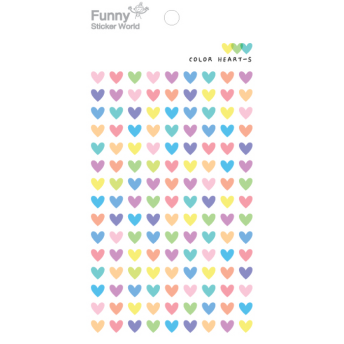 Sticker - Color Heart-Small