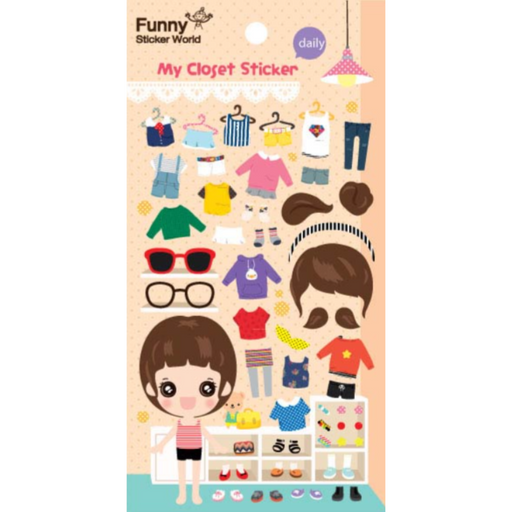 Sticker - Dress Up - Daily