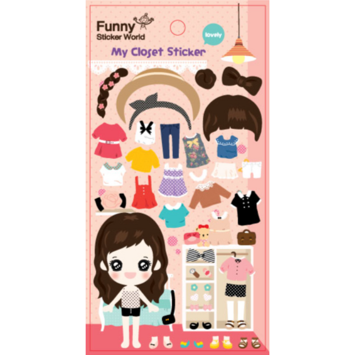 Sticker - Dress Up - Lovely