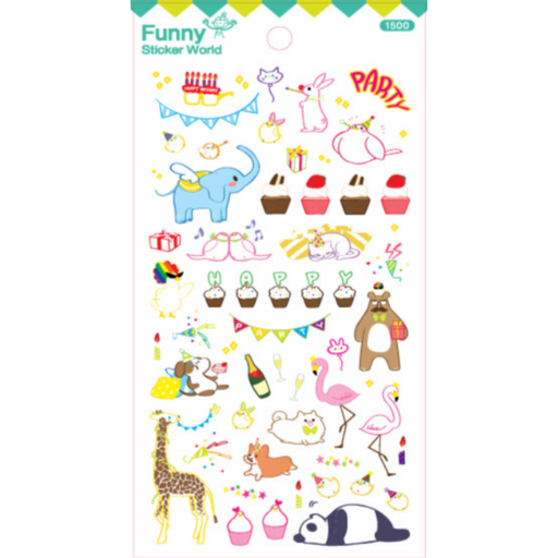 Sticker - Hairy Party