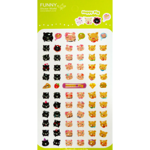 Sticker - Happy Pig
